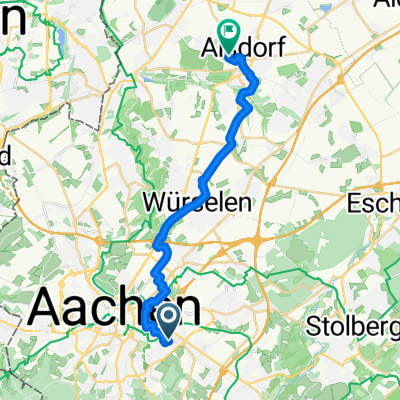 Sträterstraße nach Am Kraftwerk