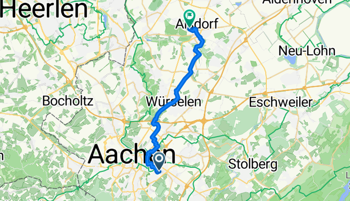 Sträterstraße nach Am Kraftwerk