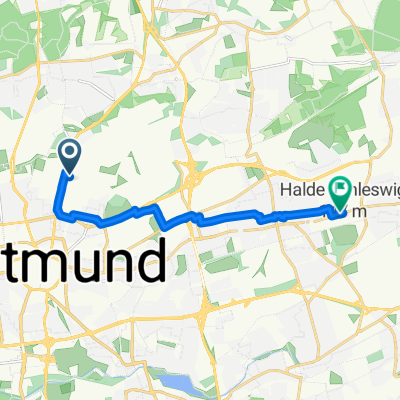 Bornstraße nach Döringhoff