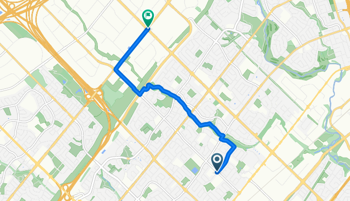 Route in Mississauga
