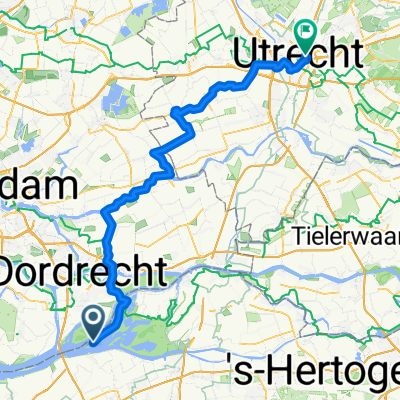 Route 8c: langere route naar huis