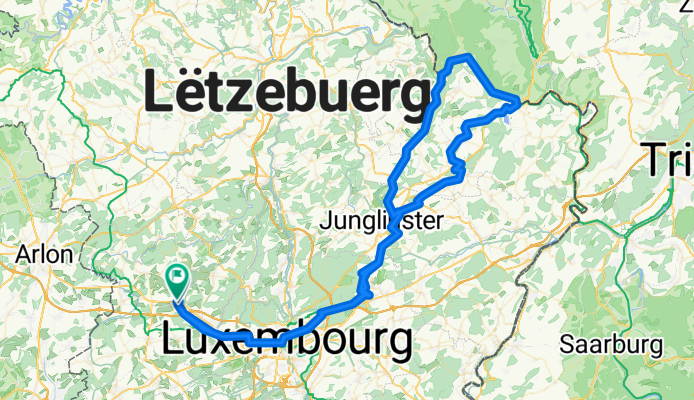 From Mamer to Echternach