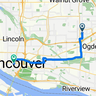 NE Vancouver Mall Dr, Vancouver to W 13th St, Vancouver