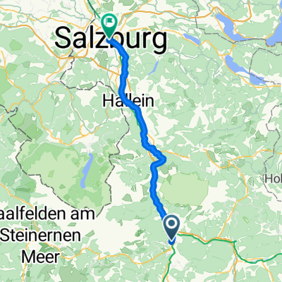 Von Bischofshofen bis Salzburg