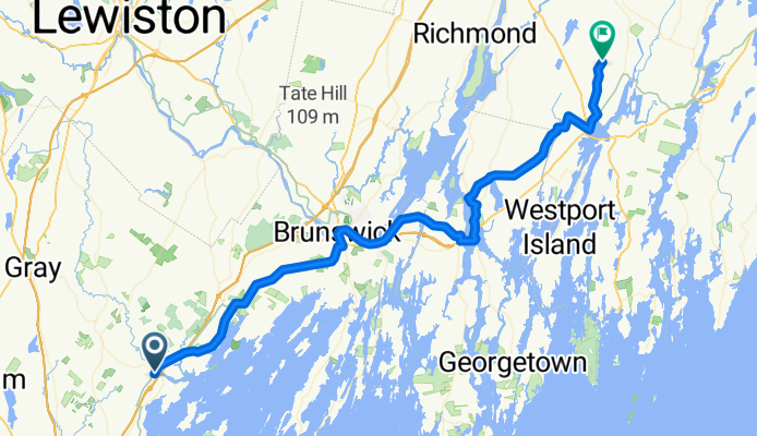 Yarmouth - Wiscasset