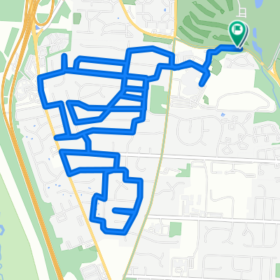 Burntwood Trail to Burntwood Trail