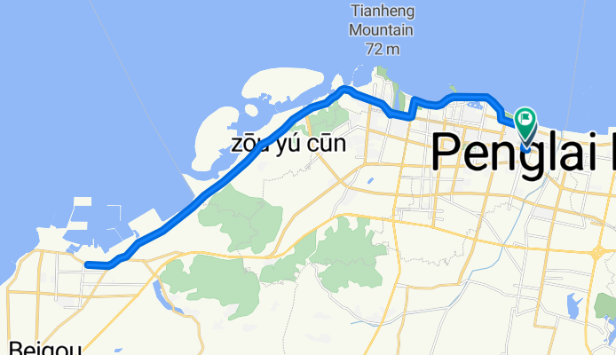 蓬莱碧桂园2期南门西70米, 烟台市 à 蓬莱阁街道碧桂园二期107门市, 烟台市