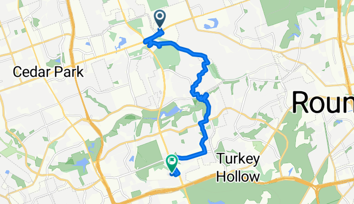 Toro Grande Blvd, Cedar Park to Spectrum Dr, Austin