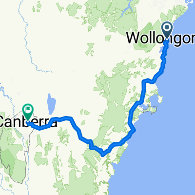 Wollongong–Canberra Bike Tour