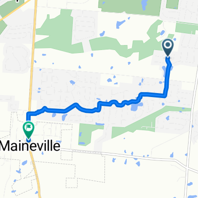 Berringer Court to West Foster-Maineville Road