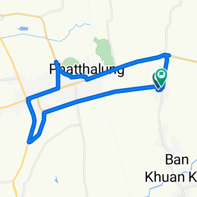 Route from ถนนที่ไม่มีชื่อ