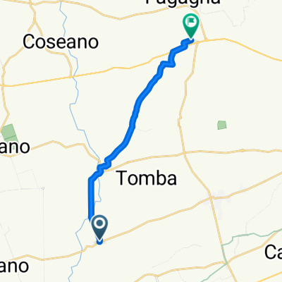 Via Caterina Percoto, Mereto di Tomba a Via dei Fabrizio, Fagagna