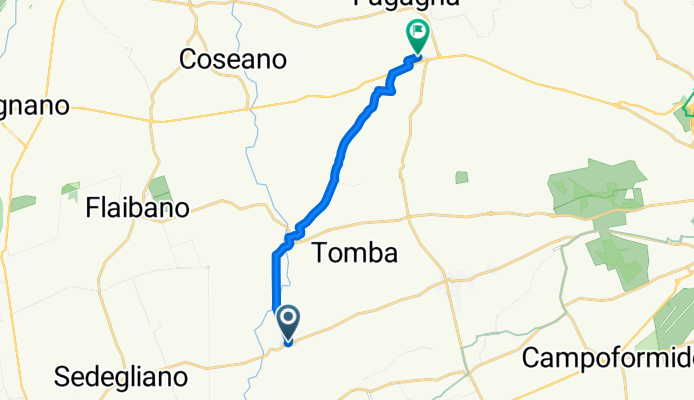 Via Caterina Percoto, Mereto di Tomba a Via dei Fabrizio, Fagagna