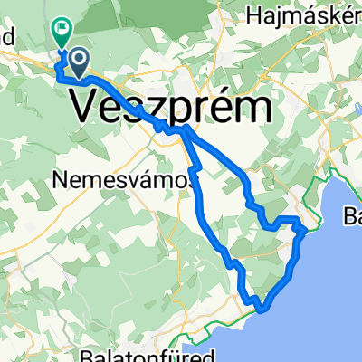 Kerékpár út - Búzavirág utca