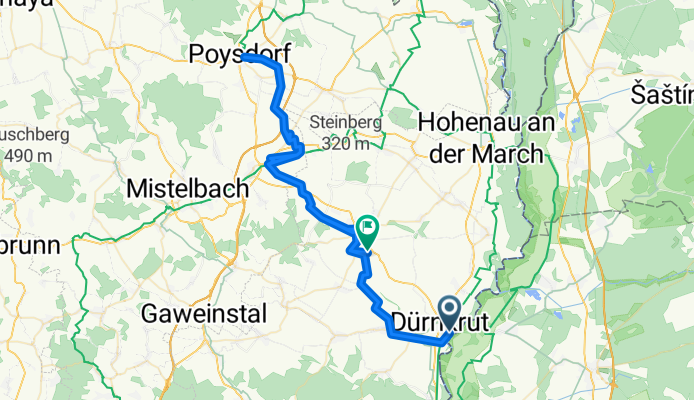 Hauptstraße nach Groß-Inzersdorf