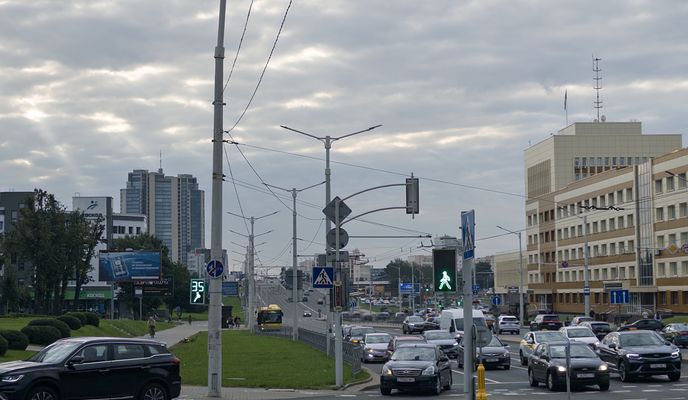 Photo 2 of the Bikemap route "проспект Пушкина, Минск до проспект Независимости, Минск" Photo 2 of the Bikemap route "проспект Пушкина, Минск до проспект Независимости, Минск"