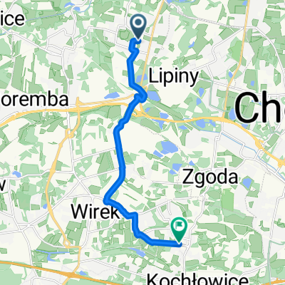 Czereśniowa, Ruda Śląska do Górnośląska, Ruda Śląska