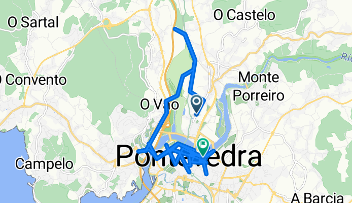 Rúa Juan Bautista Andrade nach Pontevedra