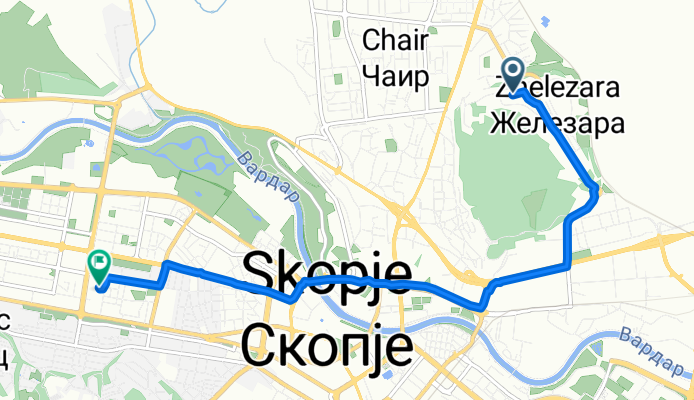 Zenička, Skopje to Drezdenska, Skopje