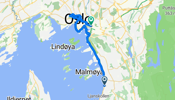 Mosseveien to Østre Tangent