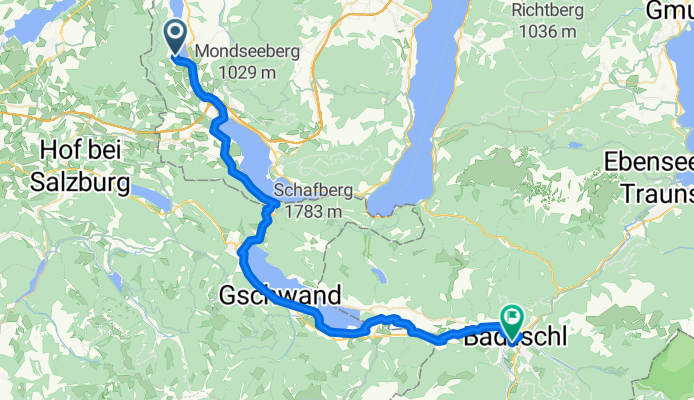 Zell am Moos - Bad Ischl