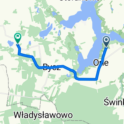 Orle, Topólka to Kozy, Piotrków Kujawski