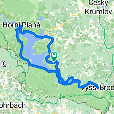 Frymburk nach Frymburk