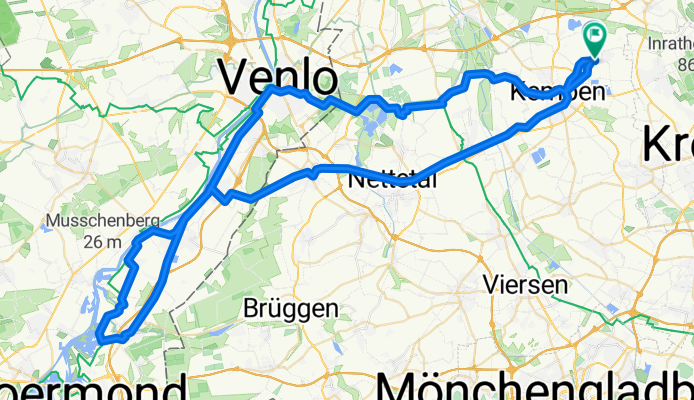 Von Kempen bis Wassenberg über Venlo