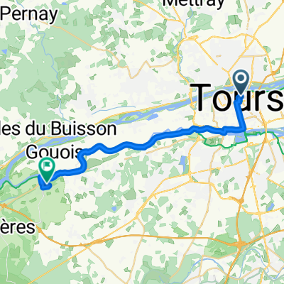 Rue Bernard Palissy, Tours to Le Châtelard, Villandry