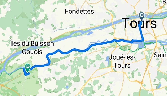 Rue Bernard Palissy, Tours to Le Châtelard, Villandry