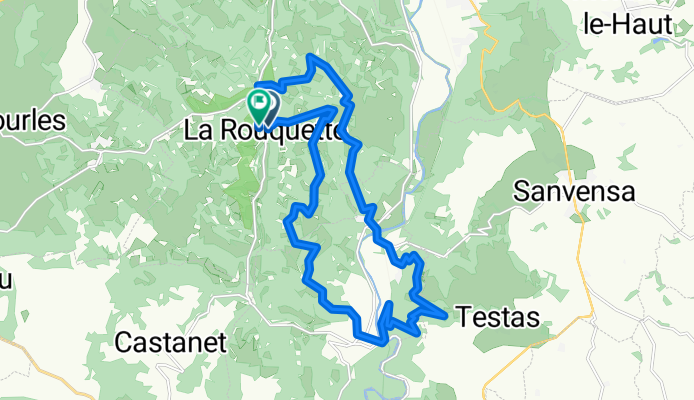 23 Km 800 D+ La Rouquette - Monteils
