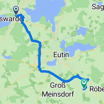 Sebastian-Kneipp-Straße, Malente nach Im Dorfe, Süsel