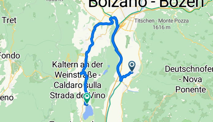 Via J.F.Kennedy nach San Giuseppe al Lago