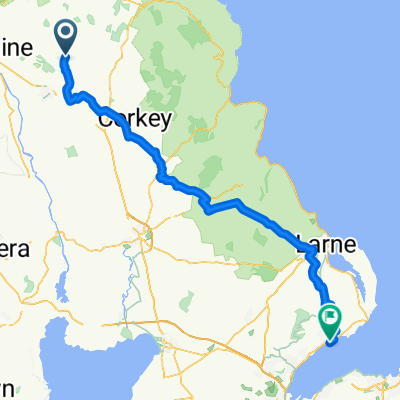 Carncullagh Road, Ballymoney to Marine Highway, Carrickfergus