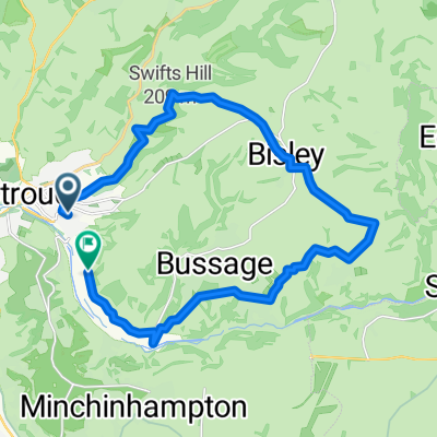 Bowbridge - Bisley - Chalford - and back