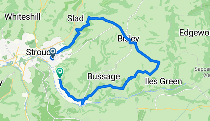 Bowbridge - Bisley - Chalford - and back