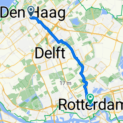 Brouwersgracht, The Hague to Spoorsingel, Rotterdam