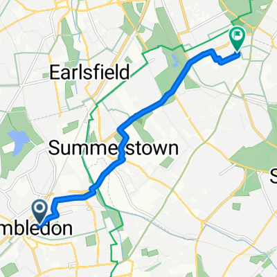 Queen's Road to Alderbrook Road