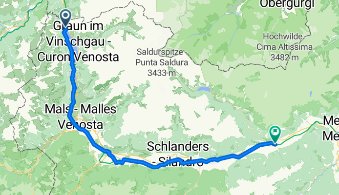 Graun im Vinschgau - Naturns