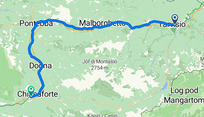 Tarvisio - Chiusaforte