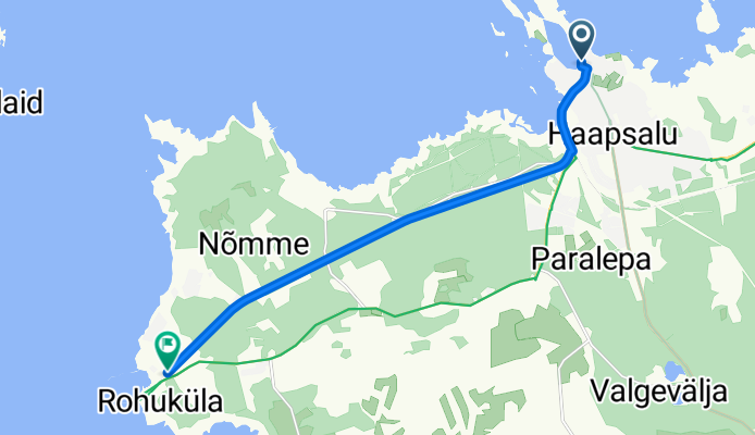 Suur-Mere, Haapsalu à Ääsmäe-Haapsalu-Rohuküla tee, Rohuküla