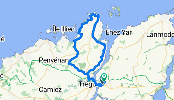 Rue de la Chapelle, Trédarzec nach Rue de la Chapelle, Trédarzec