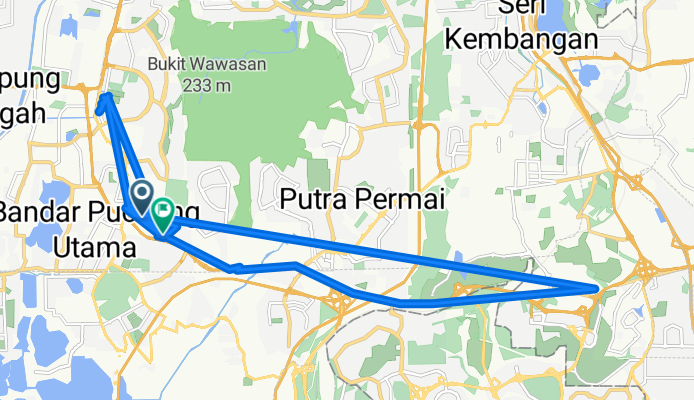 Jalan Bpu to Jalan BP 3/3