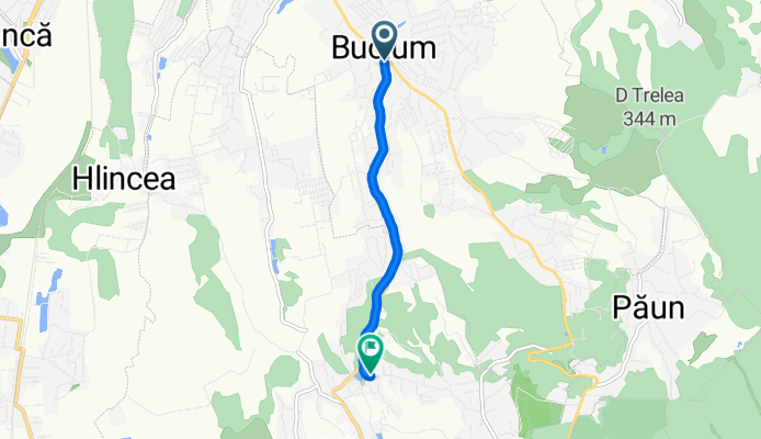 Șoseaua Bucium, Iaşi to Bârnova