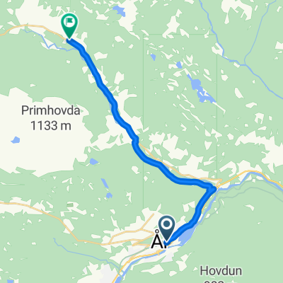 Route from Myren