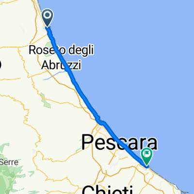 Stage 11: Giulianova to Francavilla al Mare – the Adriatic Cycle Route