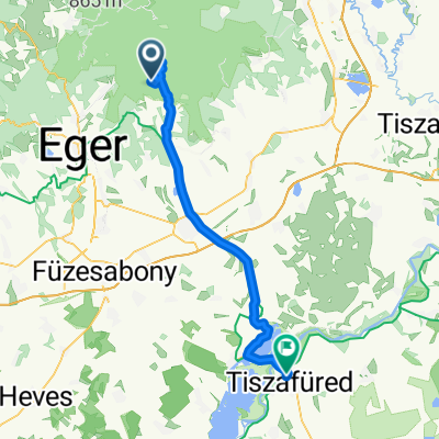 Névtelen Út - Kistisza utca