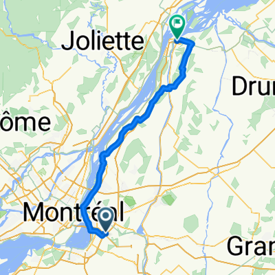 From Brossard to Sorel-Tracy