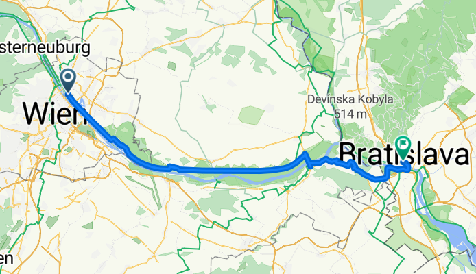 Wien - Pressburg
