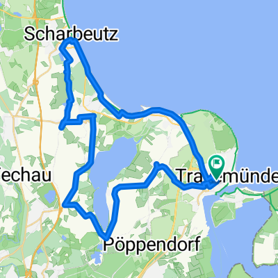 Travemünde- Hemmelsdorfer See- Scharbeutz-Travemünde